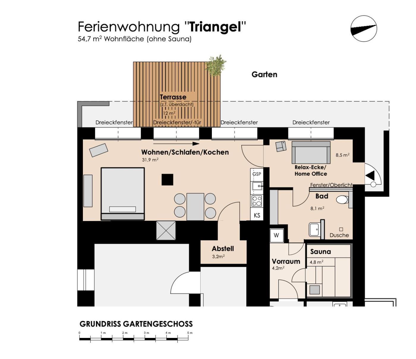 SchmilauTriangel公寓 外观 照片